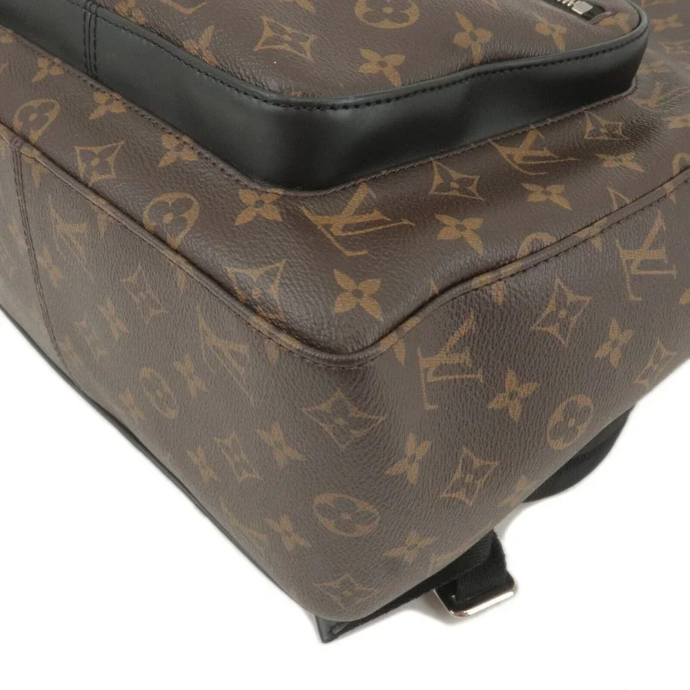 Macassar Josh Monogram Canvas Backpack - Picture 5 of 10